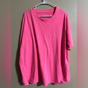 Aerie Bright Pink Short Sleeve Graphic Tee